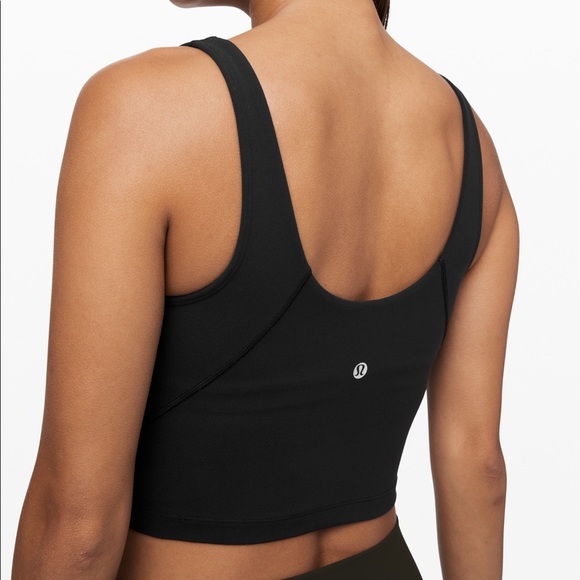 Lululemon Black Align Tank sz 6 - Picture 5 of 7